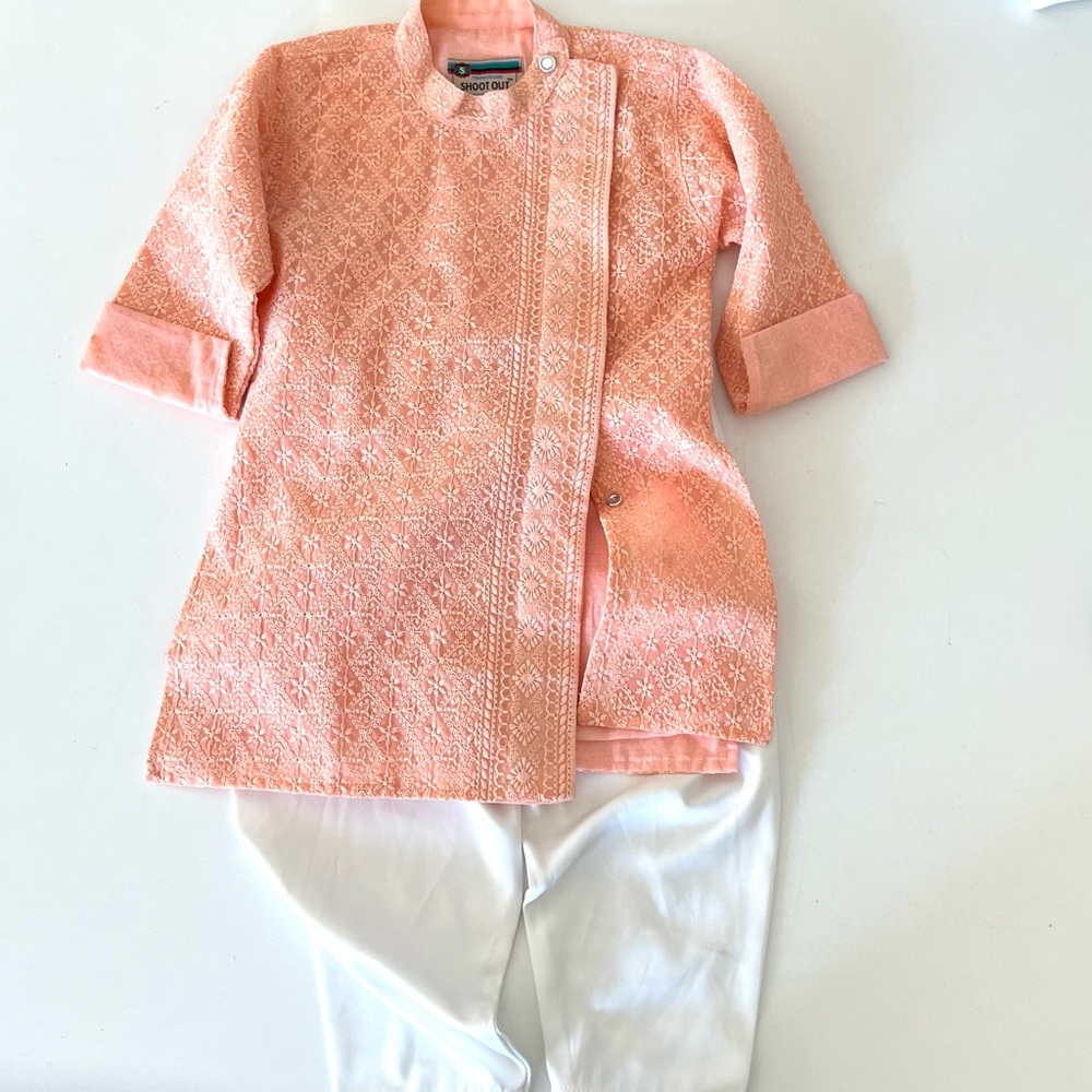 Boys Kurta Pajama Traditional Outfit for Diwali Size 3T
